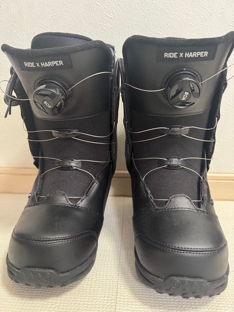 RIDE X HARPER スノーボードブーツ ブラック　24.5cm