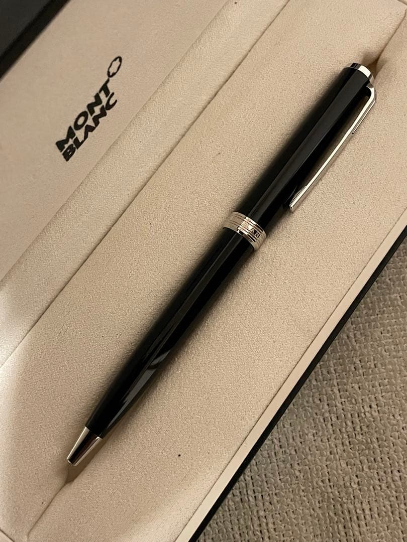 ◾️美品◾️モンブラン クルーズ ボールペン◾️ 化粧箱付属◾️筆記良好◾️プラチナ◾️