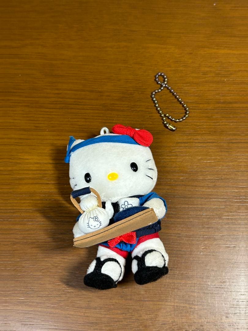 和風ウェイトレス ハローキティ レストラン限定 ぬいぐるみ
