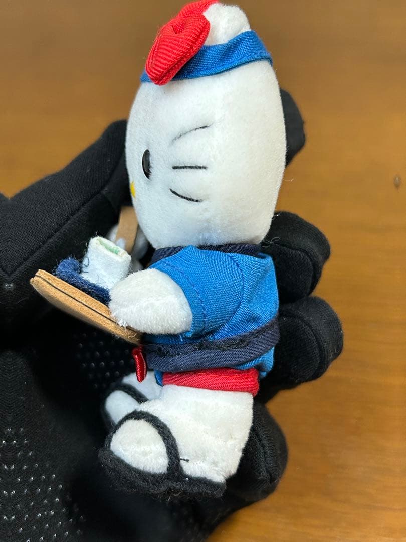 和風ウェイトレス ハローキティ レストラン限定 ぬいぐるみ