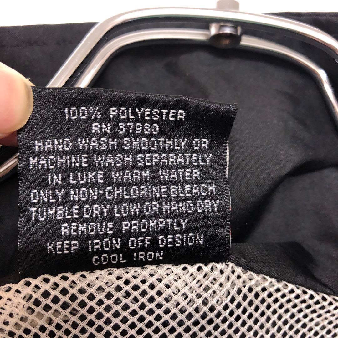 FUBU 90s 古着 ロゴ刺繍 ロゴライン シャカシャカ セットアップ