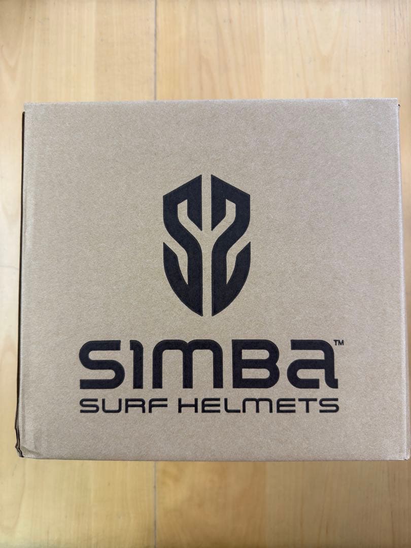 SIMBA マットブラック サーフィンヘルメット サイズS