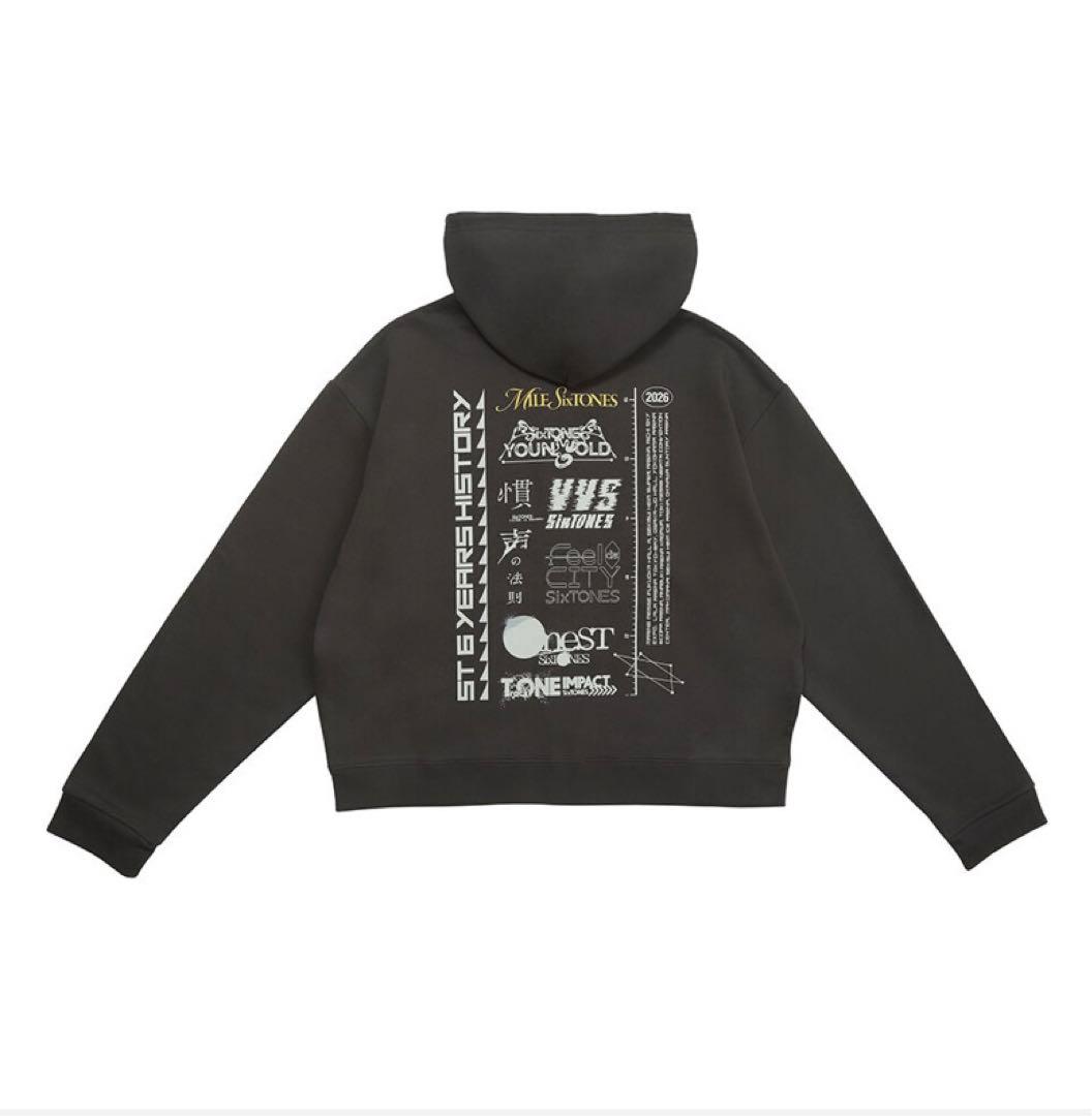 即日発送可、価格交渉可◆SixTONES MILESixTONES パーカー