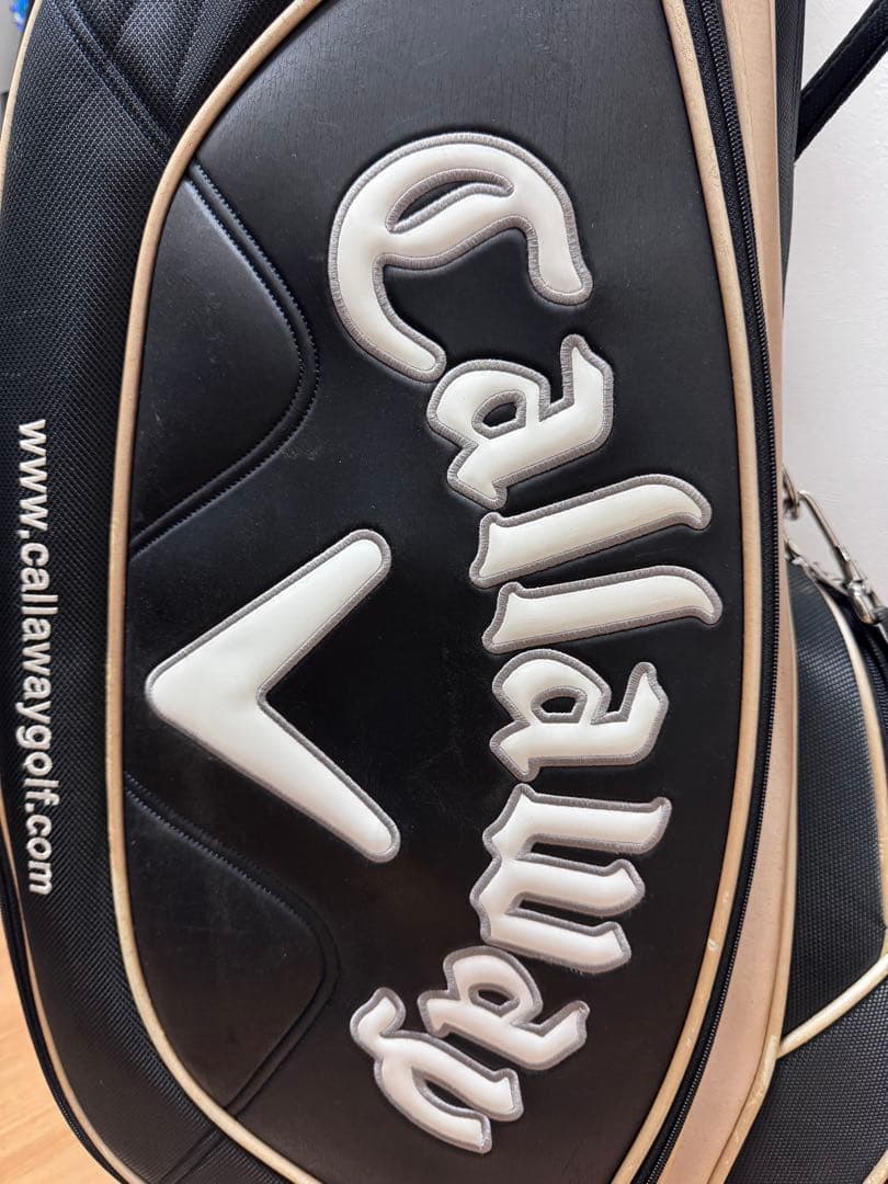 Callaway キャディバッグ 黒/ベージュ