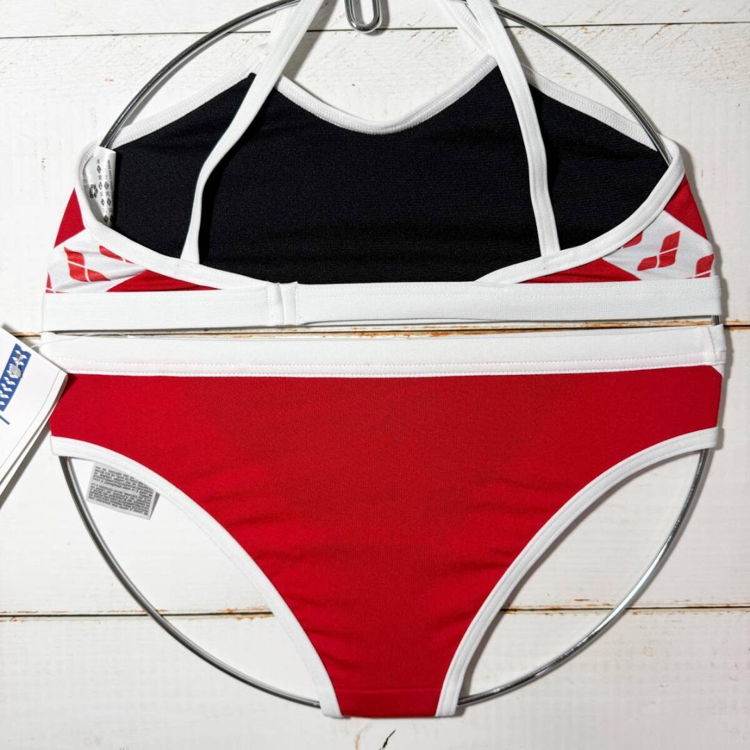 Arena 女性用 ビーチバレー ツーピース ビキニ ブルマ Red USA26