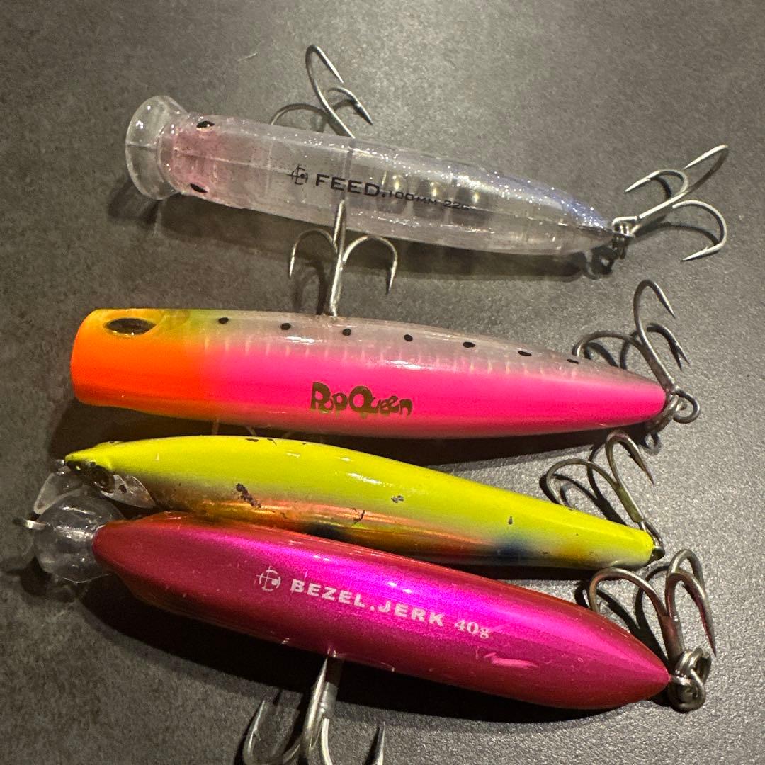 かっ飛び棒　サイレントアサシン　フィードポッパー　全部