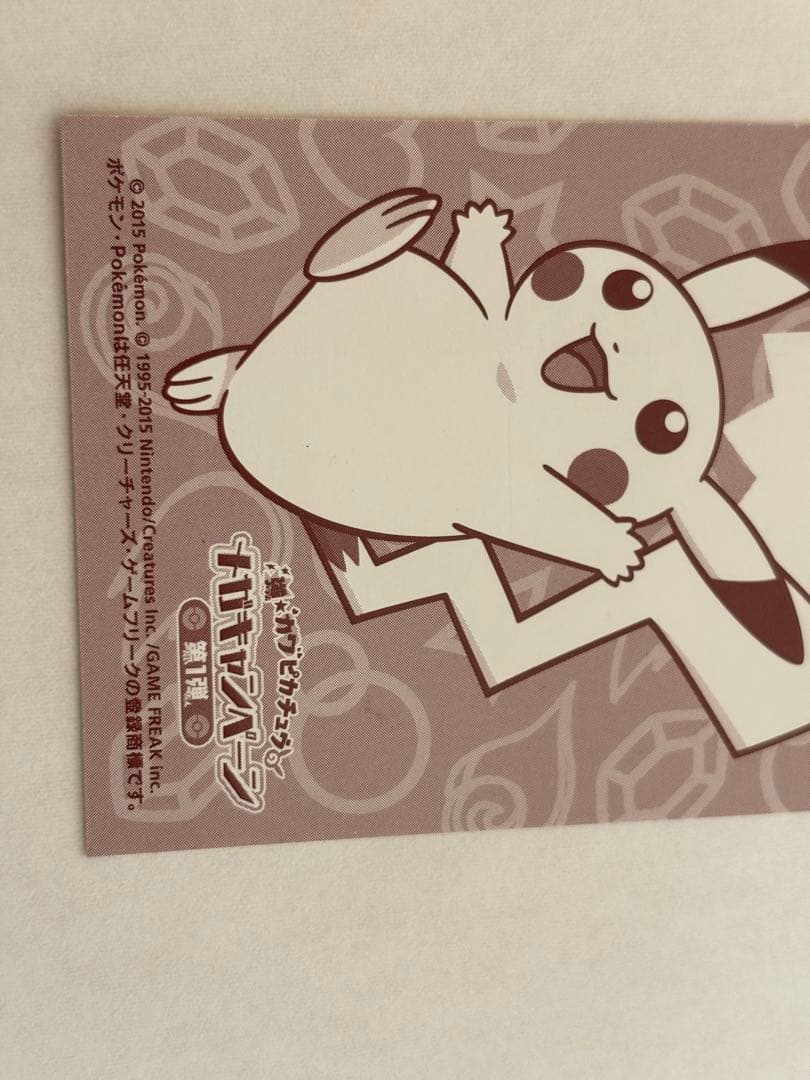 ポケモンセンター ポンチョを着たピカチュウ 名刺カード メガシンカ レックウザ