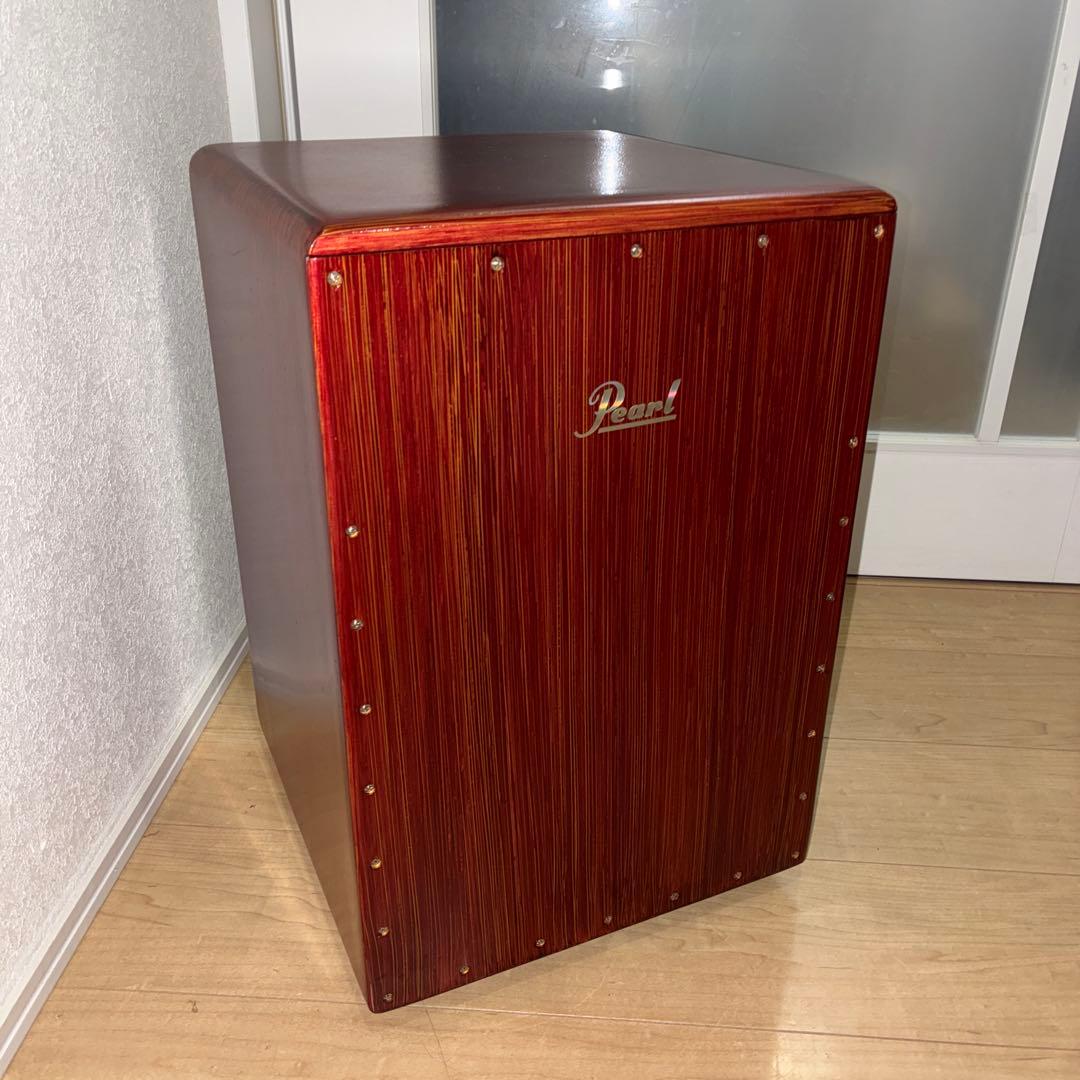 美品　いい音！　Pearl カホン　純正カホンケース付き