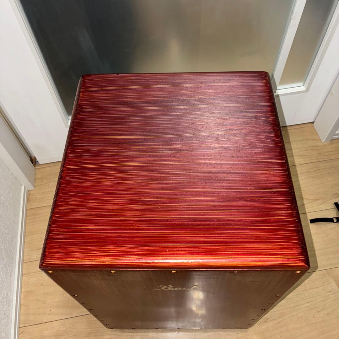 美品　いい音！　Pearl カホン　純正カホンケース付き