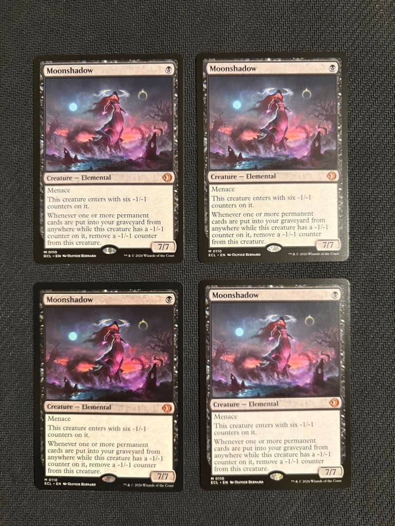 Moonshadow 4枚セット