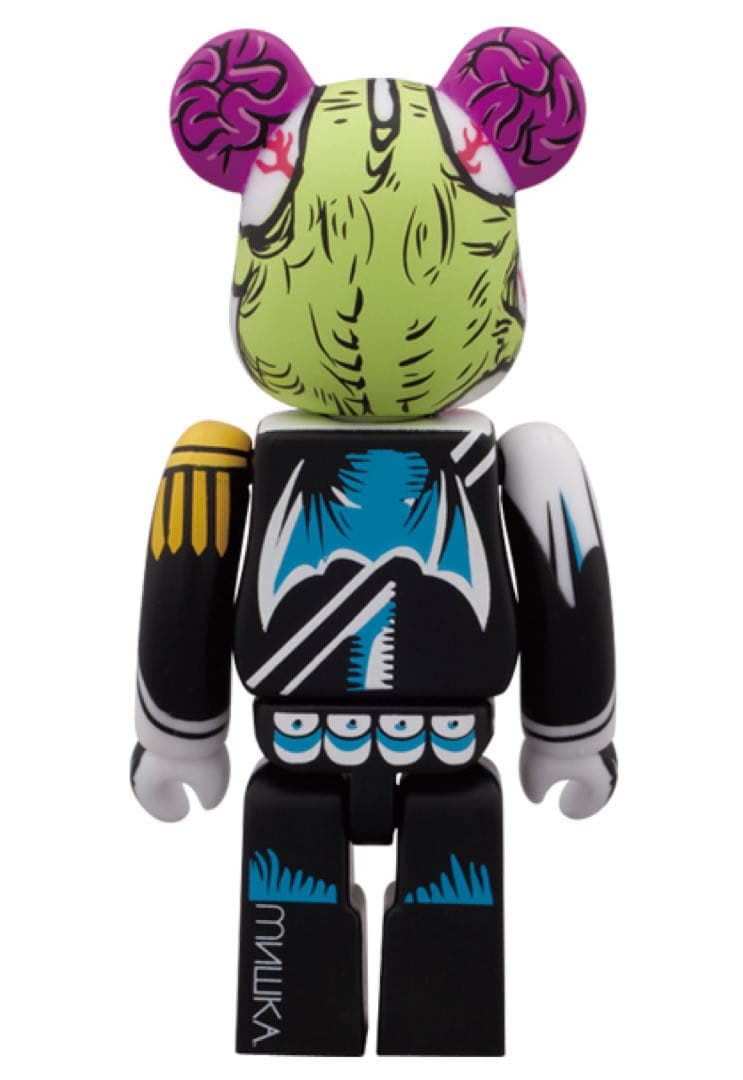 【希少】 ベアブリック　100% MISHKA colorバージョン