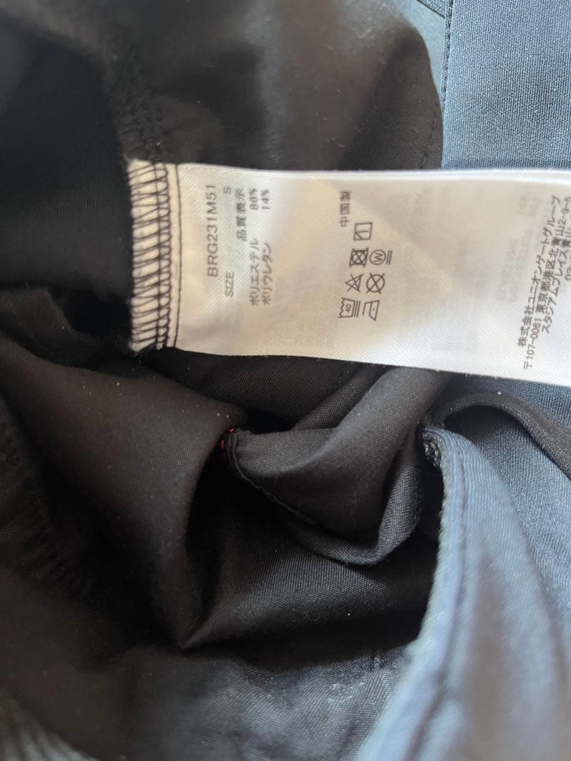 BRIEFING GOLF ブリーフィングゴルフ ロゴサイドライン パンツ　黒