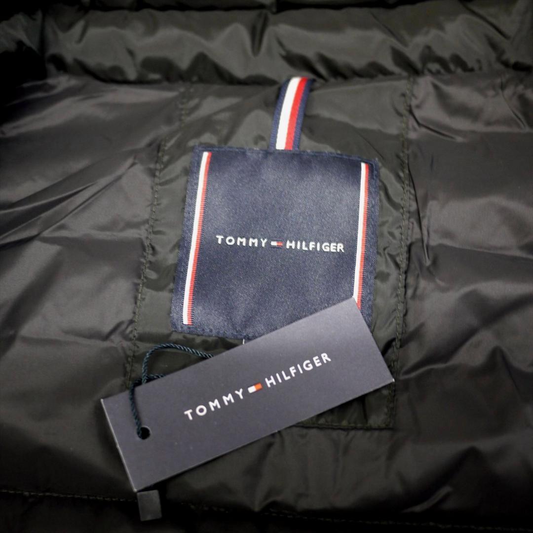 新品 トミーヒルフィガー THPROTECT 軽量 耐水 中綿 ベスト M 黒