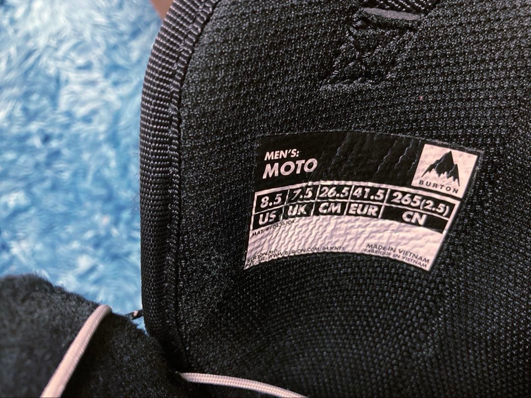 【BURTON】スノーボードブーツ MOTO SPEEDZONE 26.5cm