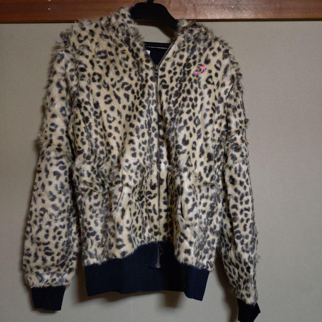 【当時180着限定】新藤晴一　豹柄パーカー