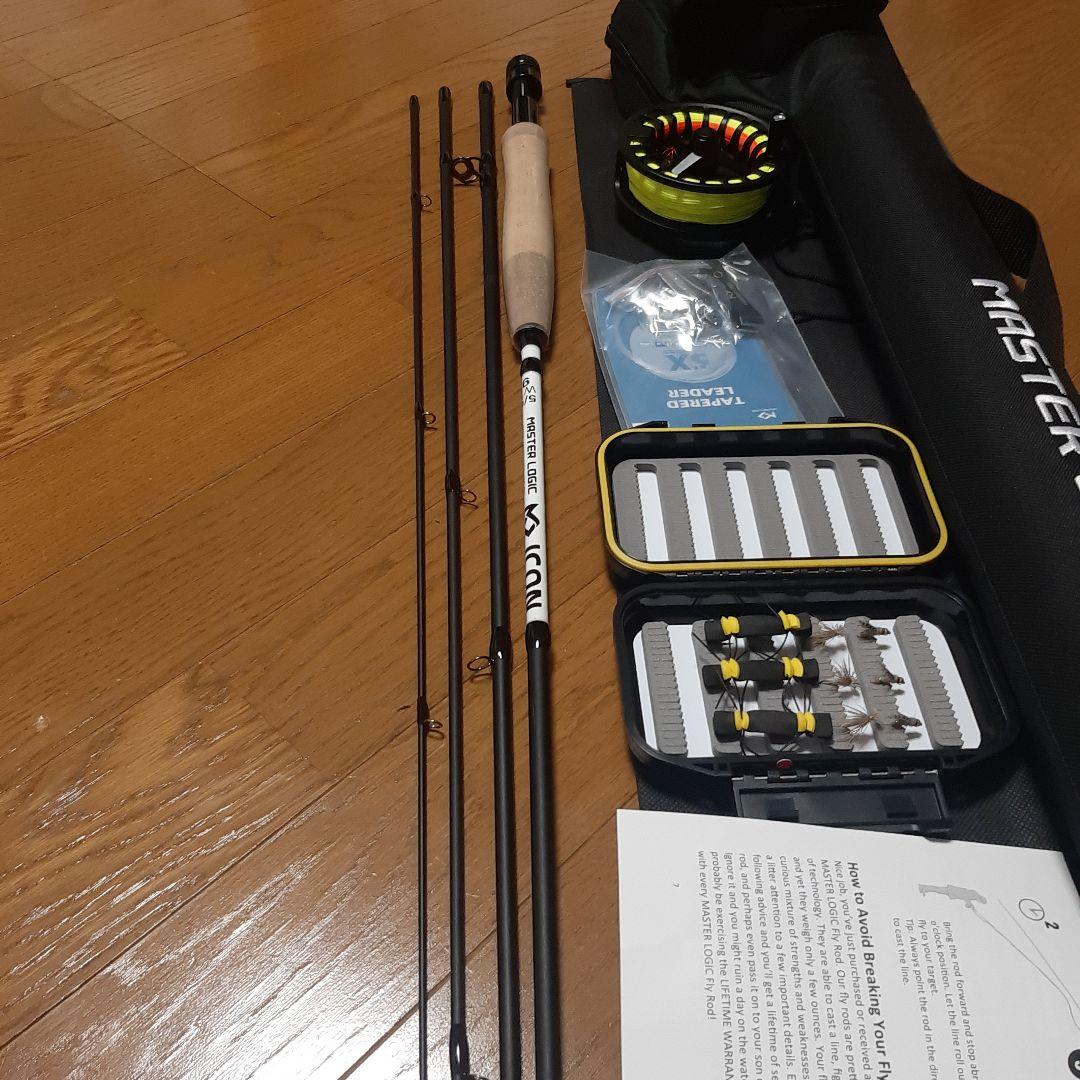 ★フライ一式セット★新品NEW！★９ｆｔ★直ぐにフライが出来る★送料込み！