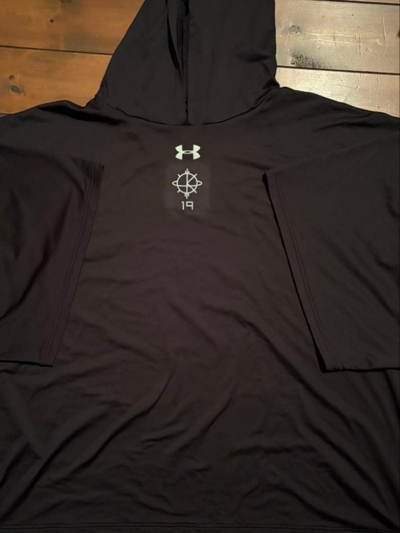 野球　投手ポンチョ　金子千尋　支給品？　アンダーアーマー