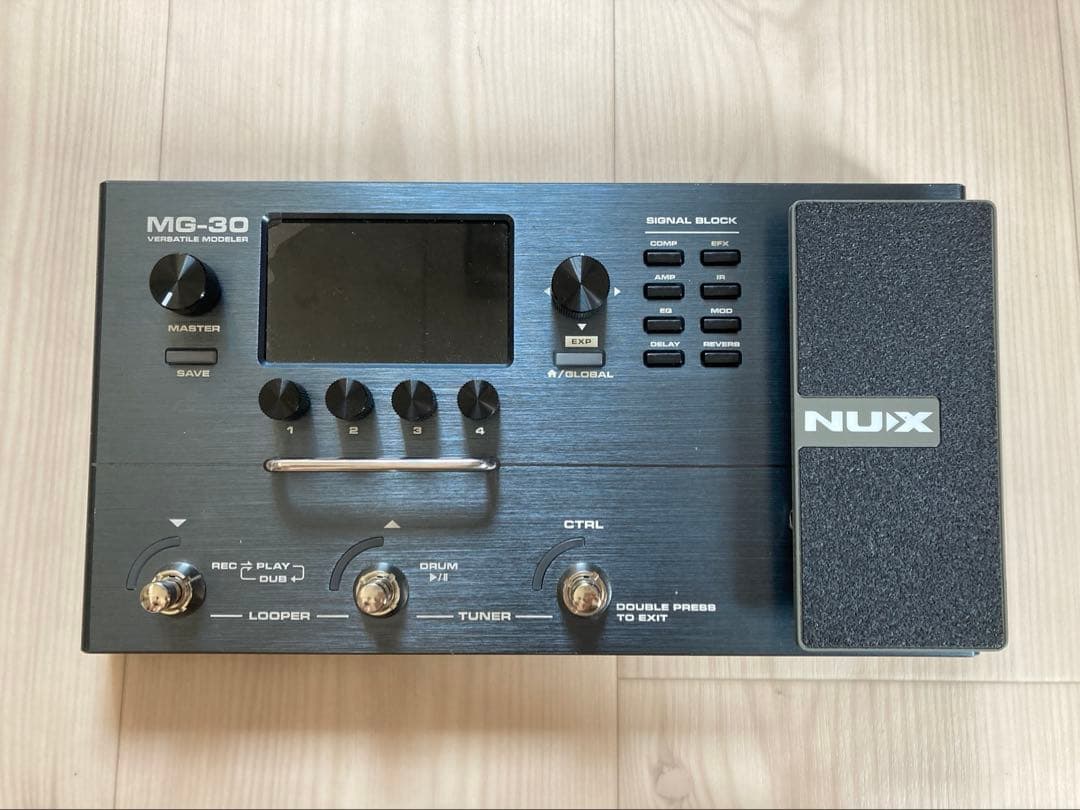 NUX MG-30 デジタルモデリングエフェクター