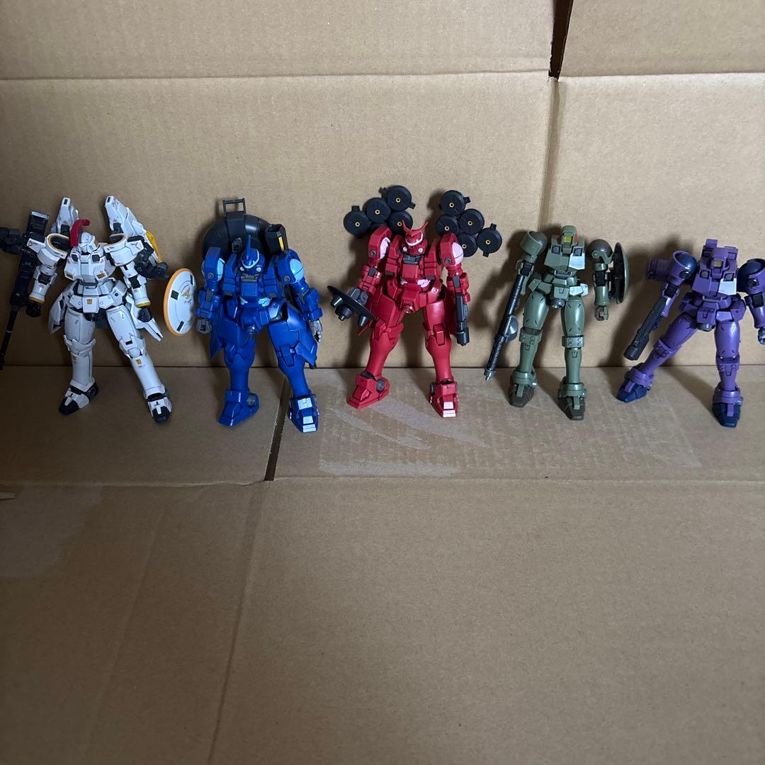 HG ガンプラセット　AC系10種