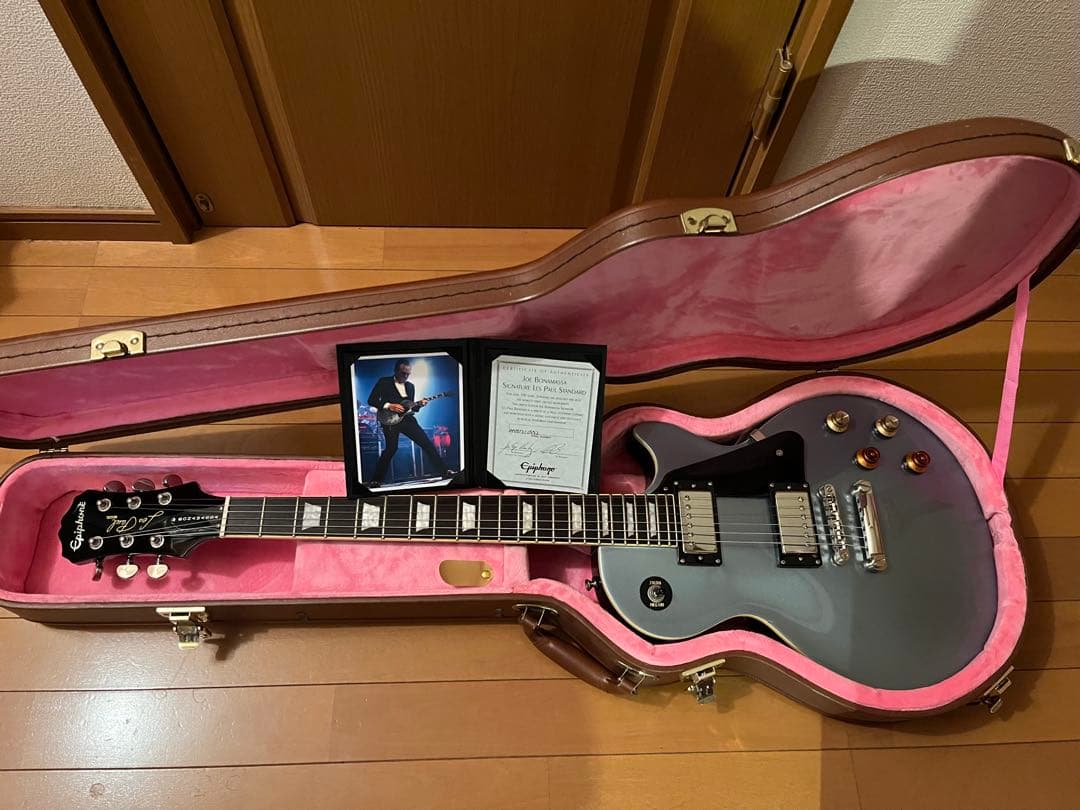 限定出品 レア Epiphone les paul Bonamassa ブルー