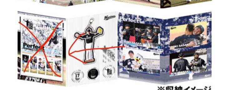 佐々木朗希 完全試合記念フレーム切手セット