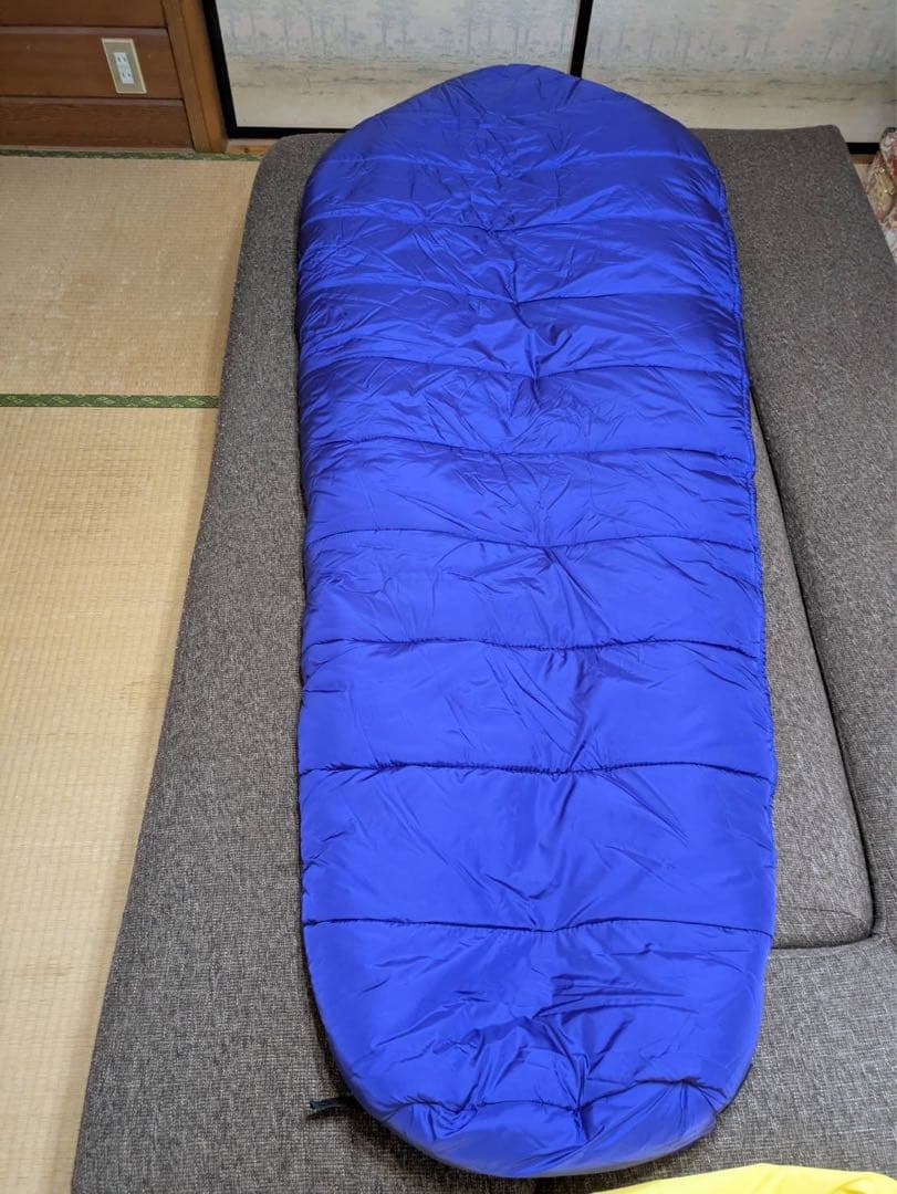 ダウンシュラフ 青