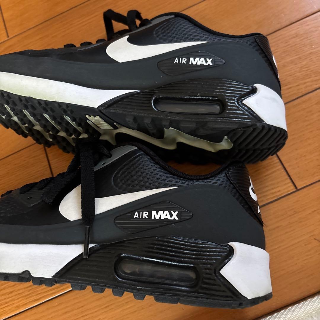 NIKE エアマックスG ブラック　25.0 ゴルフ