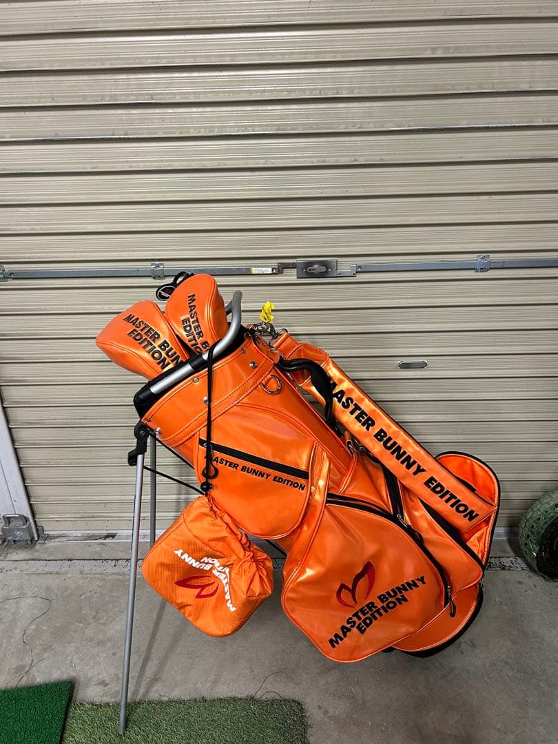 tokotapapa 専用 キャディバッグ オレンジ