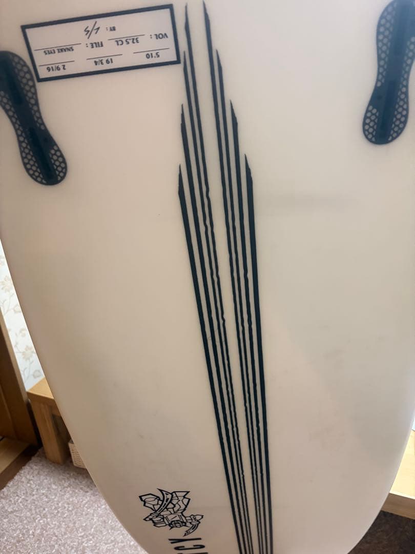 STCY ショートボード 5'10 32L Snake Eyes