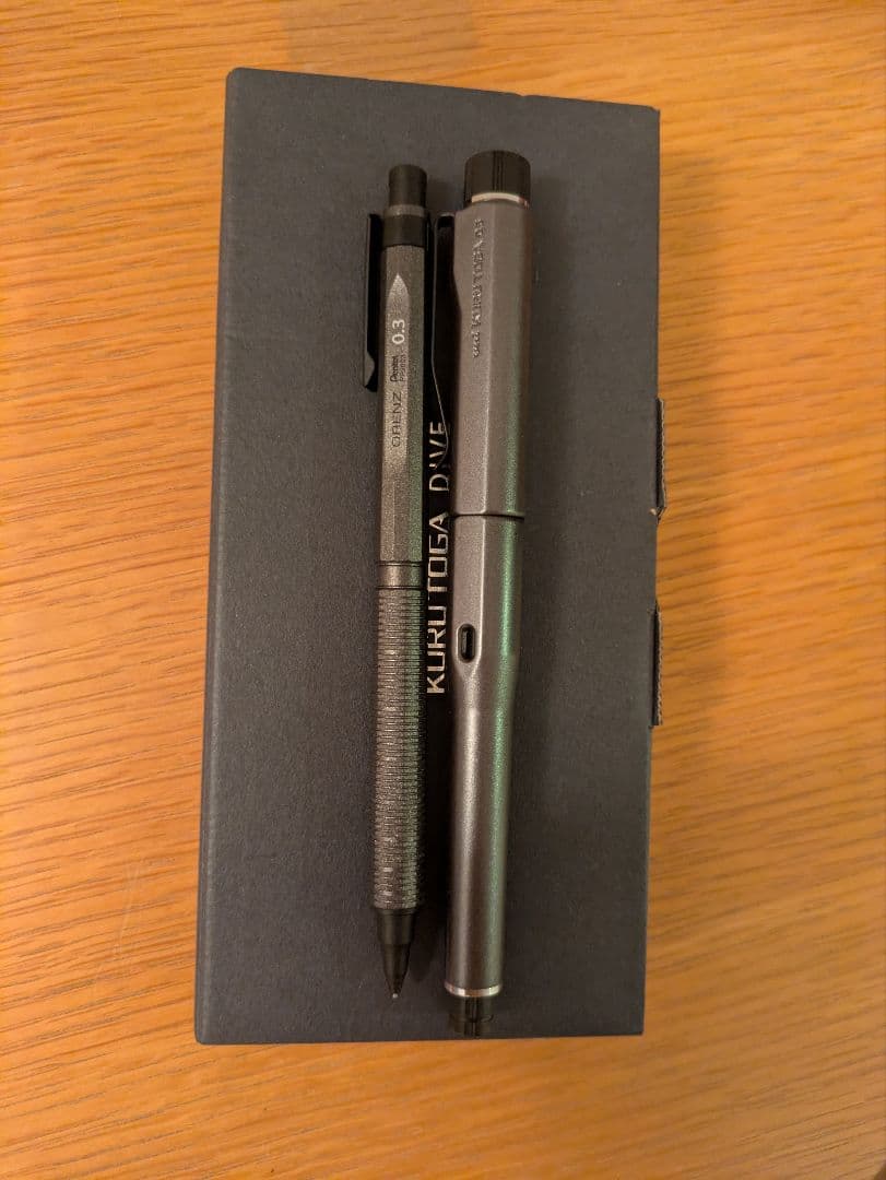 クルトガダイブ　ガンメタル塗装