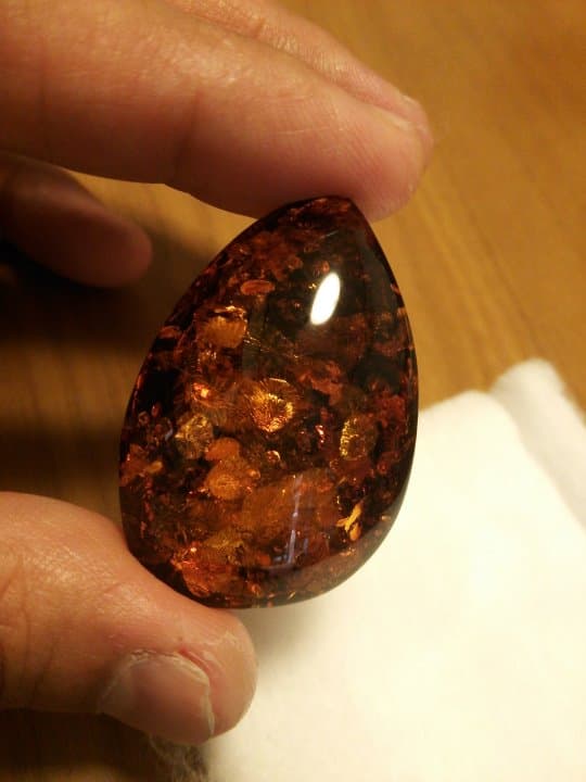 琥珀　アンバー　リトアニア　Ｓランクルース　グリッター