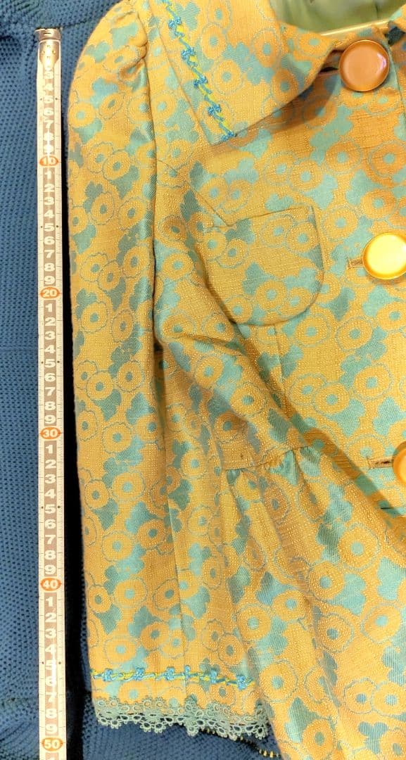 ◆Lois CRAYONコート　未使用　花柄ジャガード