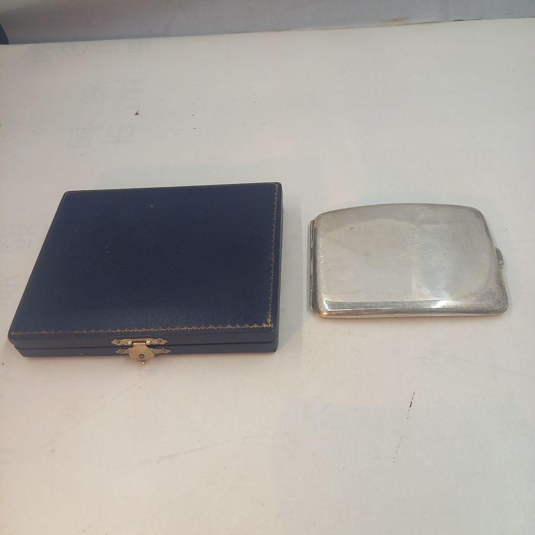 銀製　シガレットケース