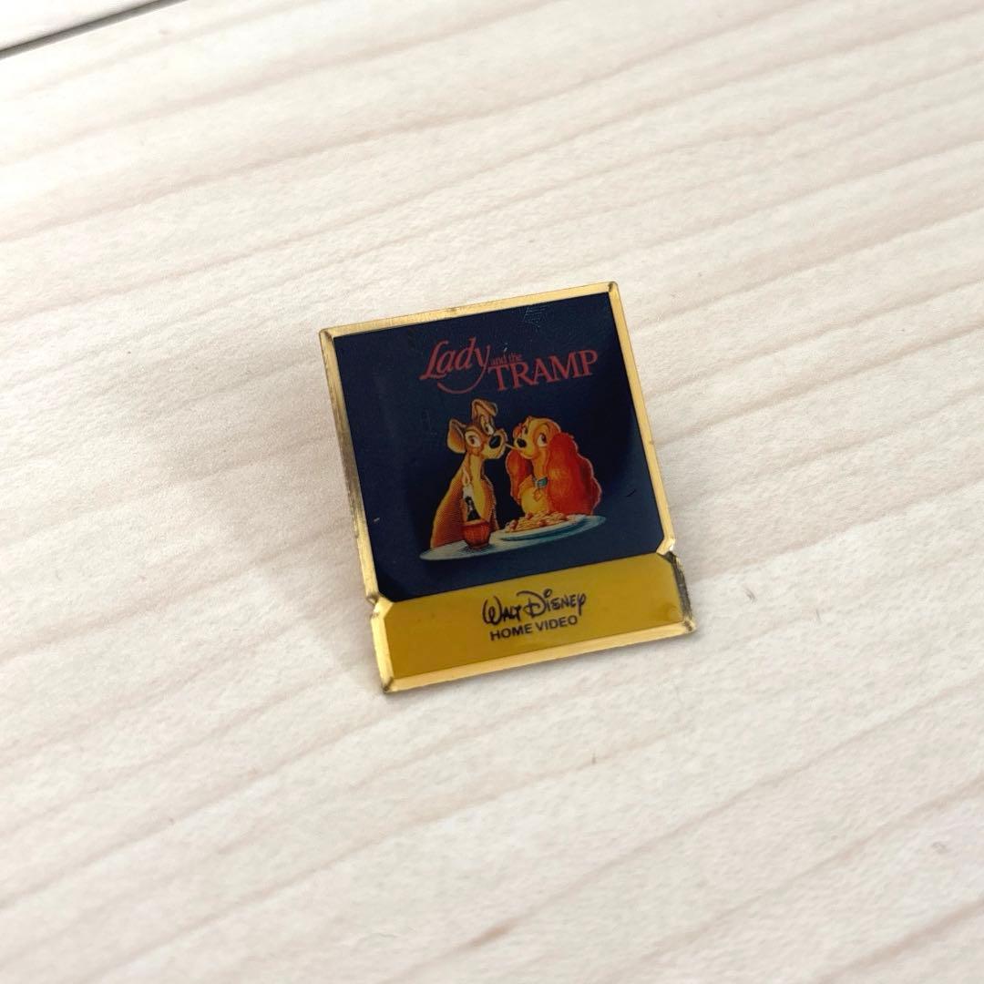 ディズニー わんわん物語 ピンバッジ ピンズ キャスト 非売品