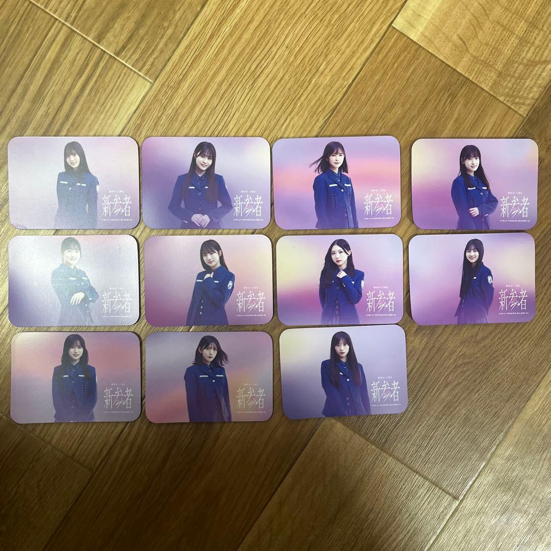 櫻坂46 新参者 三期生 マグネットシートセット