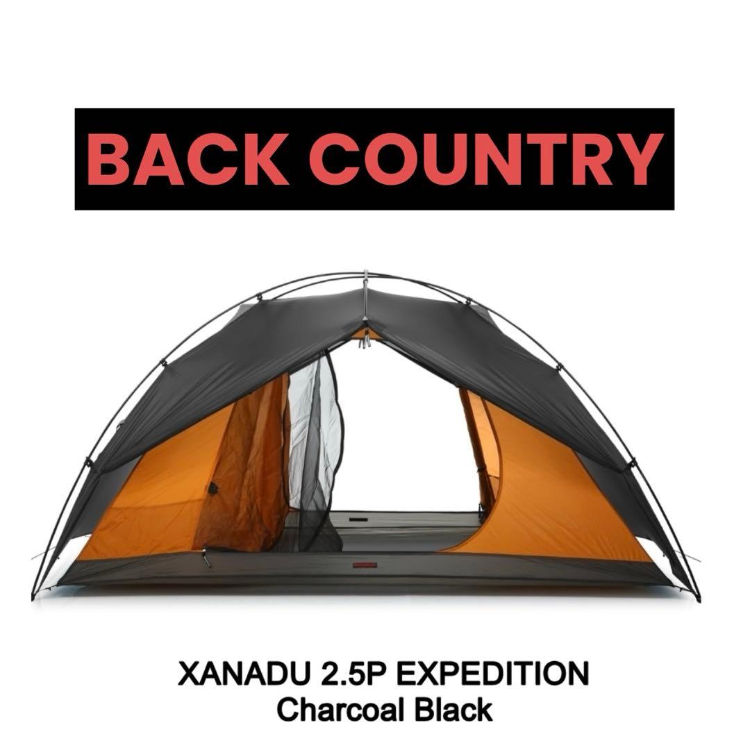 BACKCOUNTRY XANADU 2.5P グランドシート付き【新品未使用】