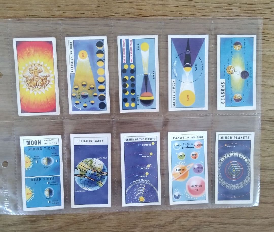 【Lucia】1958年◆シガレットカード＜イギリス＞◆宇宙へ 全50種