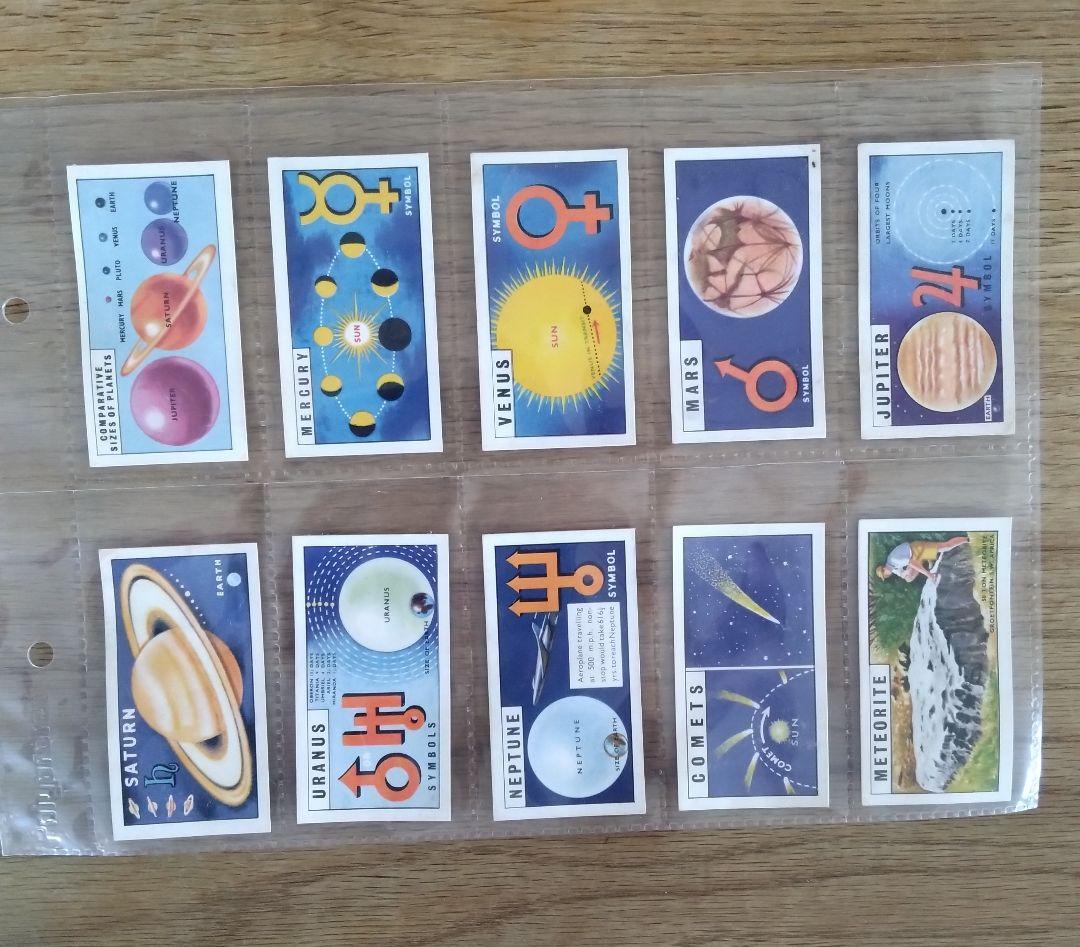 【Lucia】1958年◆シガレットカード＜イギリス＞◆宇宙へ 全50種