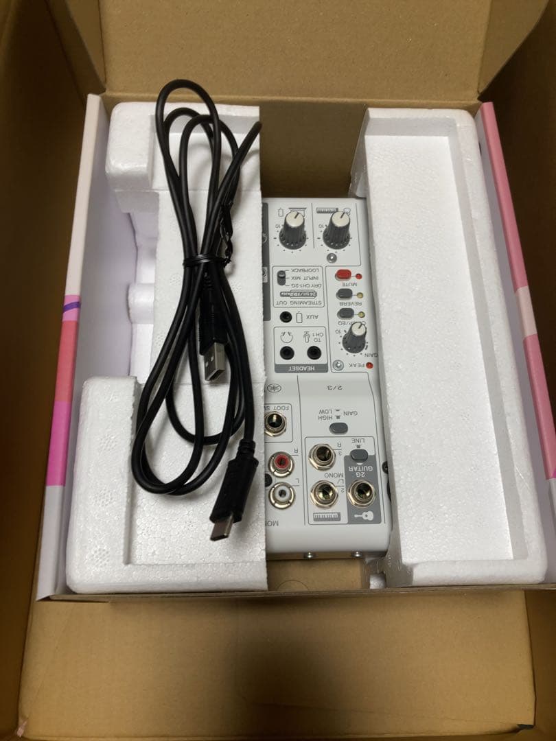 YAMAHA AG03 MK2 USBミキサー