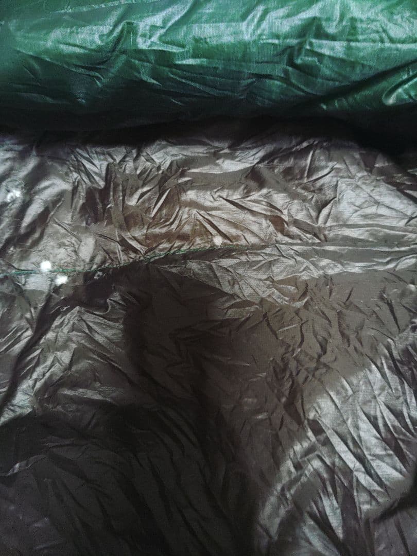 こうぴ　NANGA 緑色 寝袋　ＳＰＤＸ