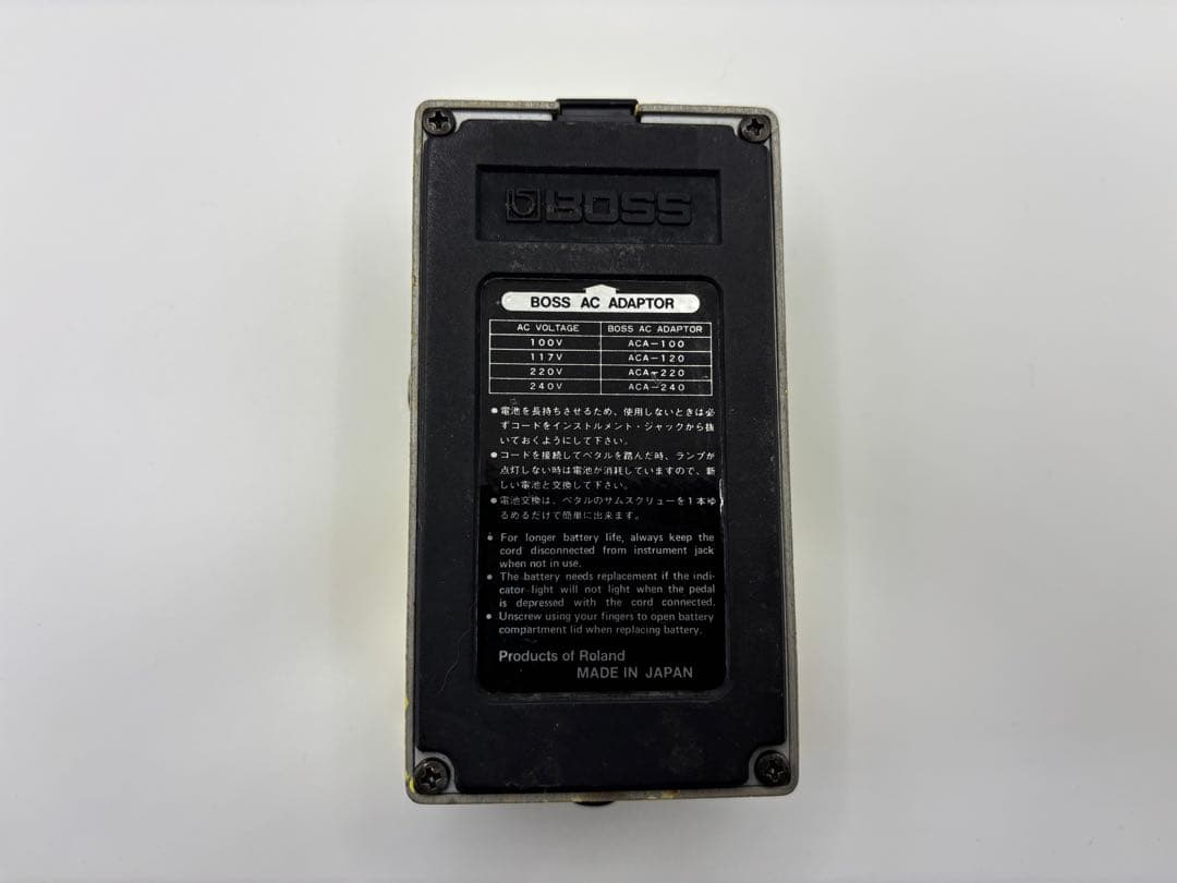 BOSS SUPER Over Drive SD-1 日本製1982年製