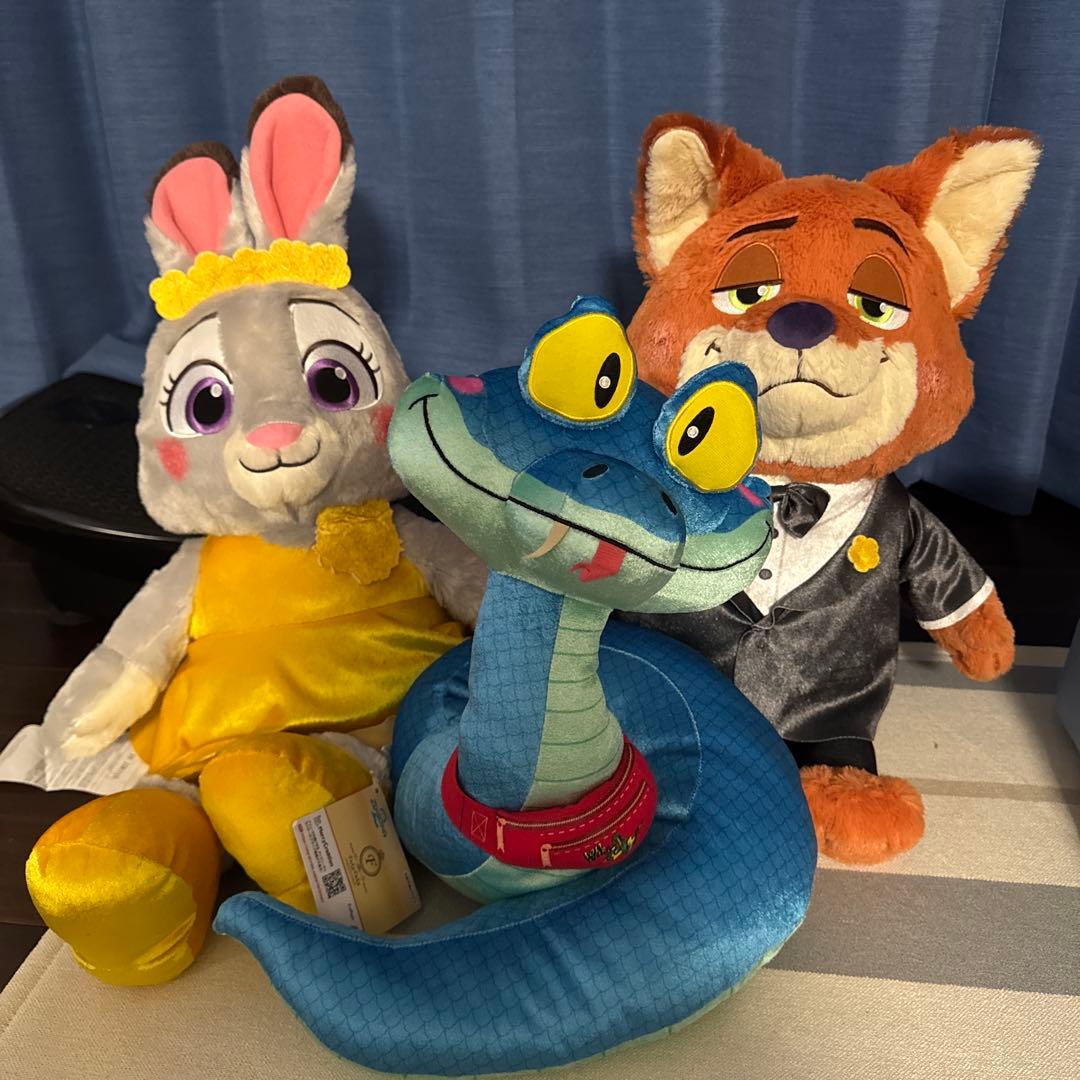 ズートピア2 ジュディ　ニック　ゲイリー　ぬいぐるみ
