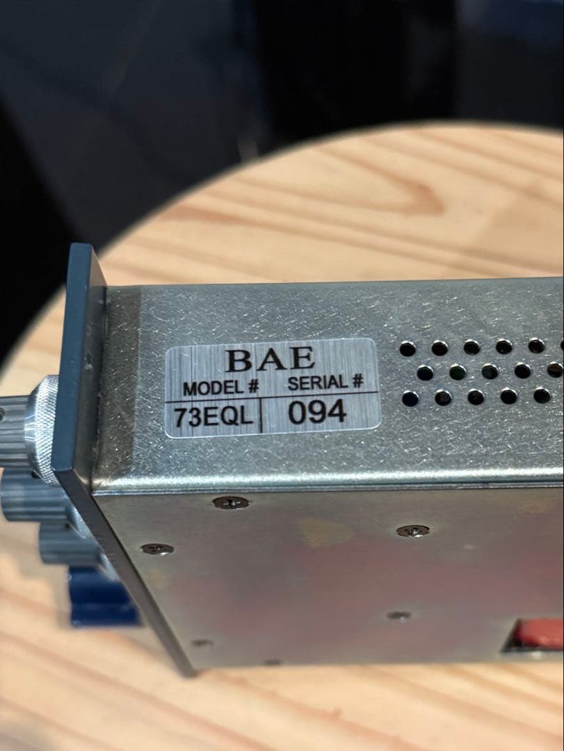 BAE 73EQL / 500シリーズ EQ シリアル094