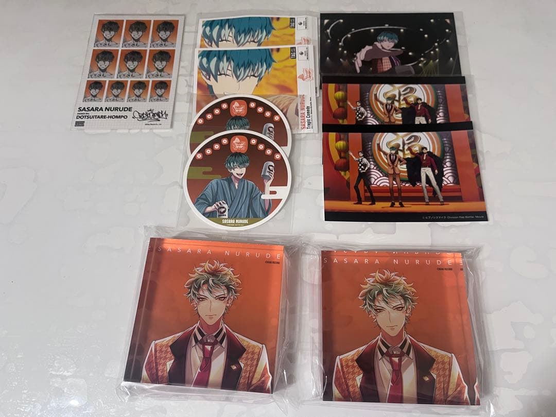 ヒプマイ どついたれ本舗 白膠木簓 ポストカード コースター アクリルブロック