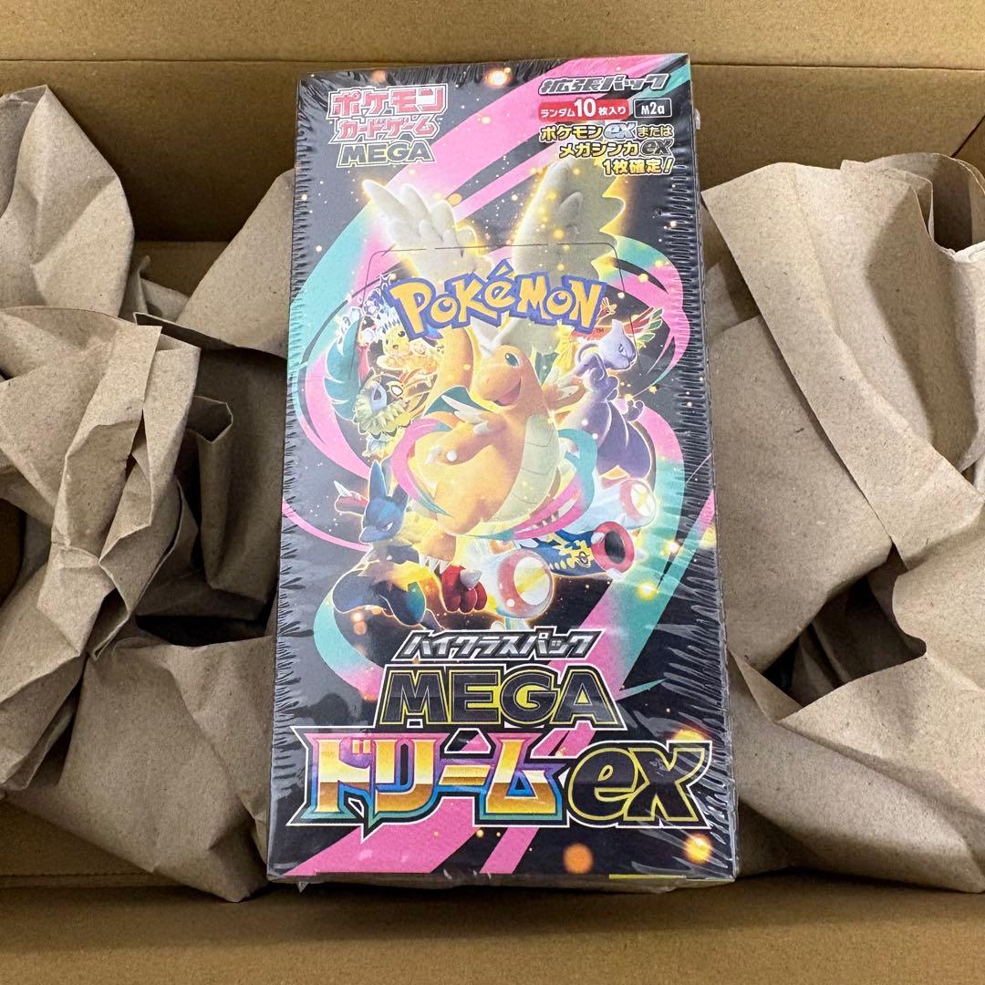 ポケモンカードMEGA ハイクラスパック ドリームex 1BOX　シュリンク付き