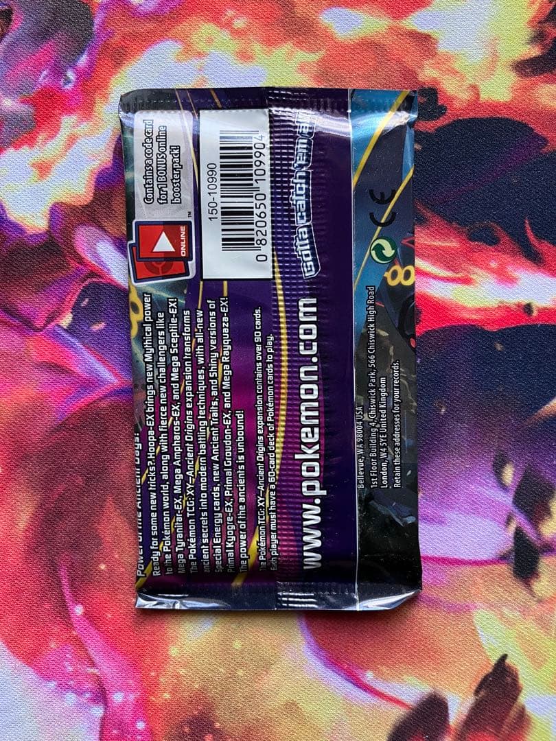 ポケモンカード　英語版　ancient origins 未開封　パック