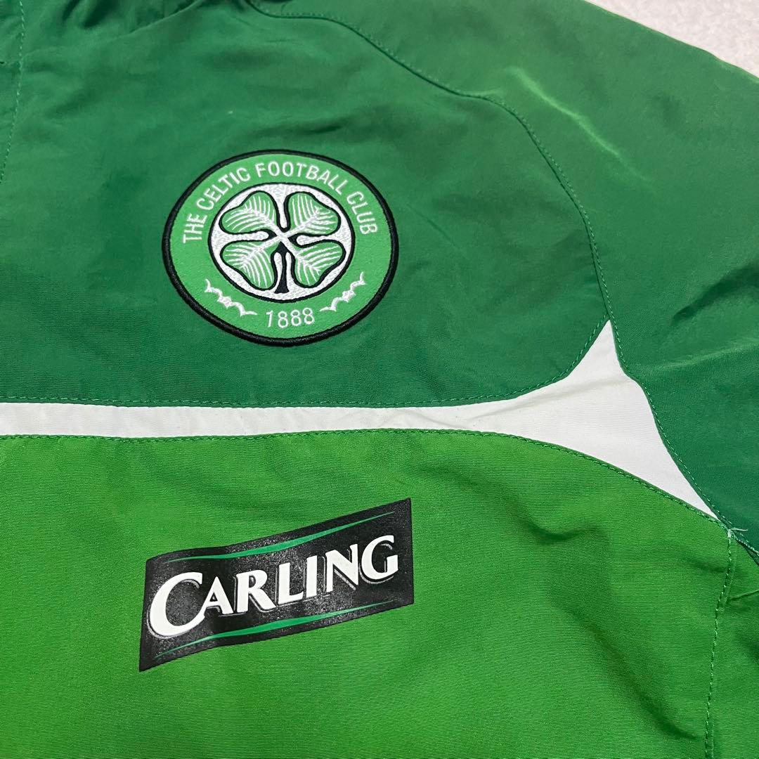 NIKE セルティックFC ナイロンジャケット M グリーン サッカー