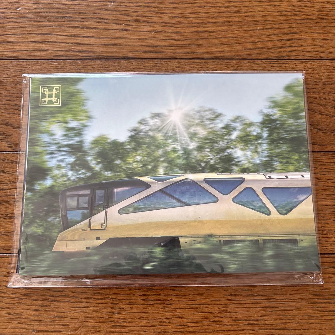 四季島グッズ　1式　(絵葉書，ピンバッジなどなど)