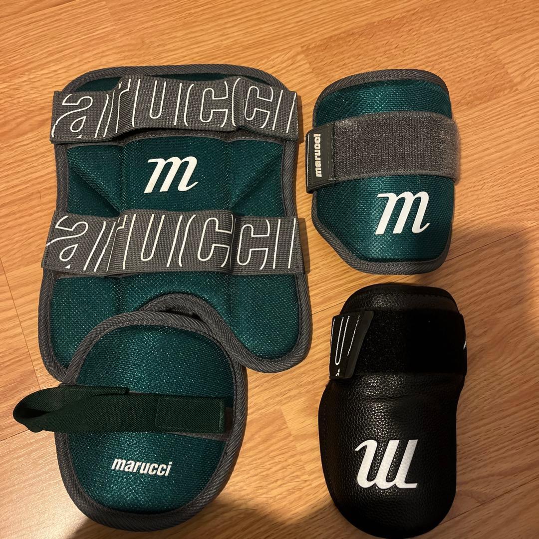 marucci エルボーガード フットガード　手の甲ガード※右打者用　3セット