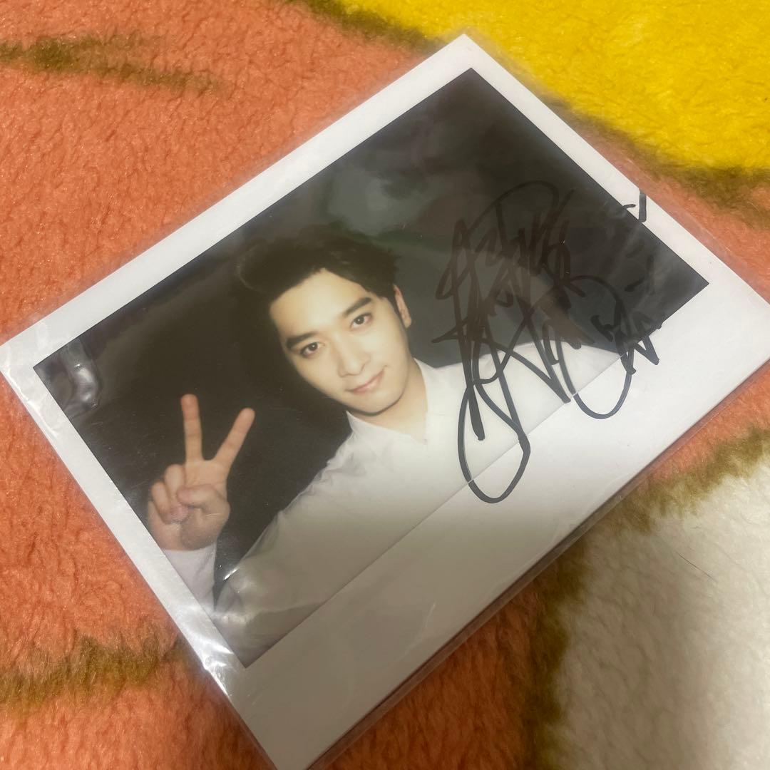 2PM サイン入りポラロイド写真2枚セット